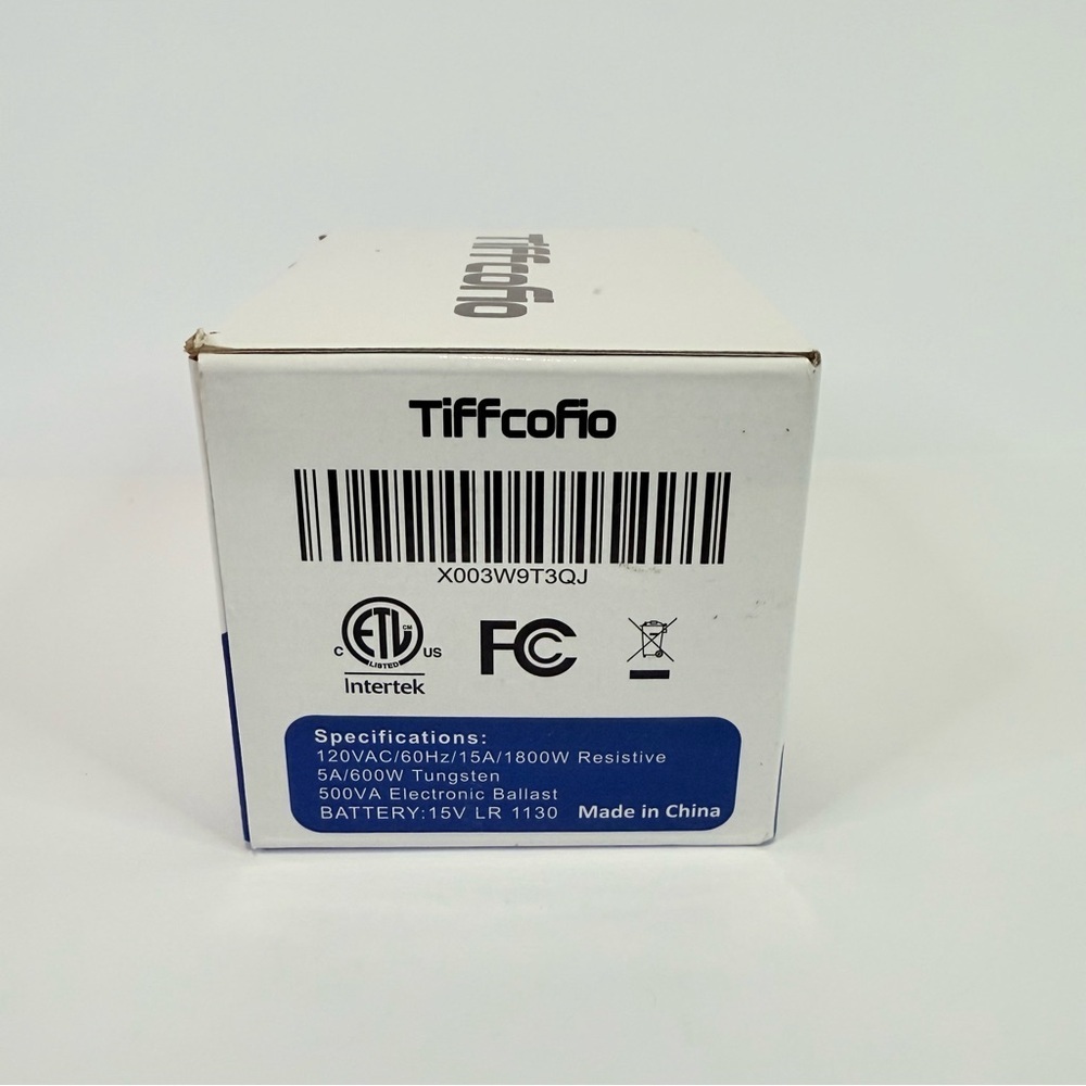 Tiffcofio MH-269A Indoor Digital Programmable Timer Outlet 2 Grounded Plugs 15A - Picture 3 of 8